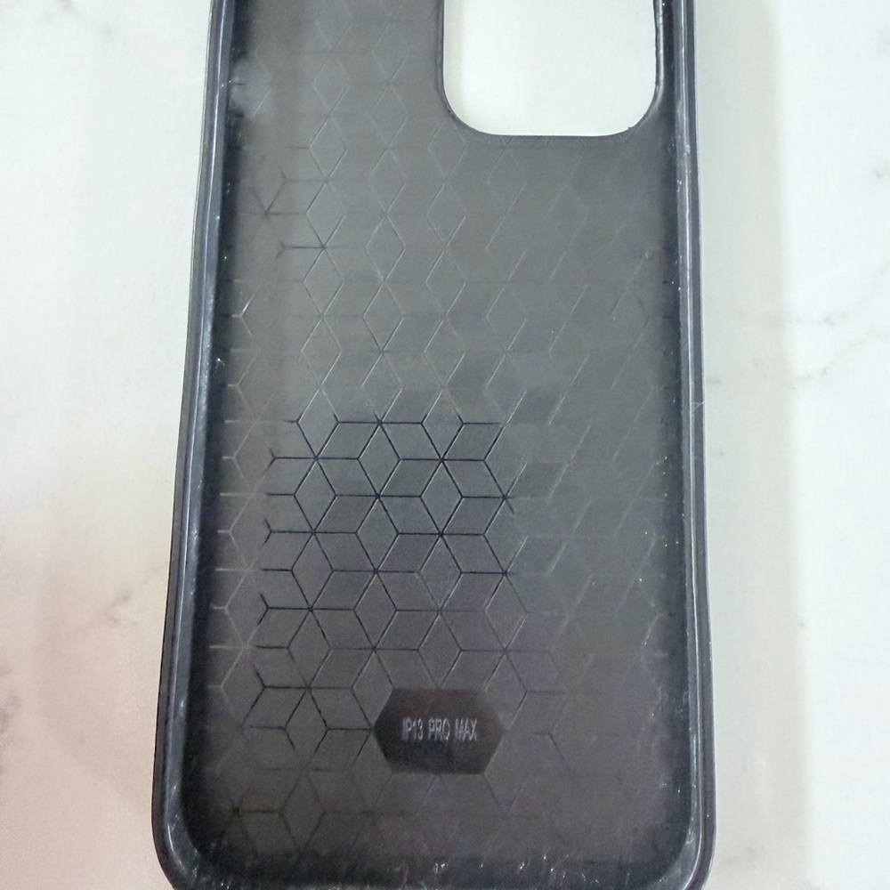 iPhone 13 Pro Max Bold Red and Black Phone Case - Picture 3 of 5